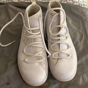 Jordon Galaxy white sneakers SZ 10.5
